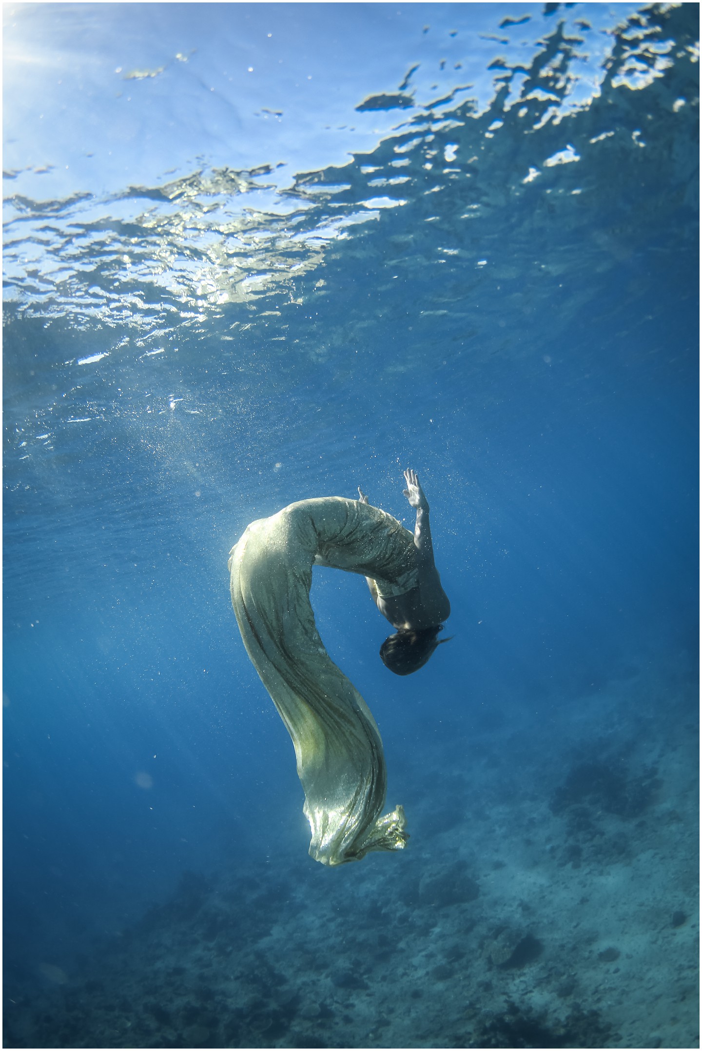 Mermaid Fiji Underwater Honeymoon Session