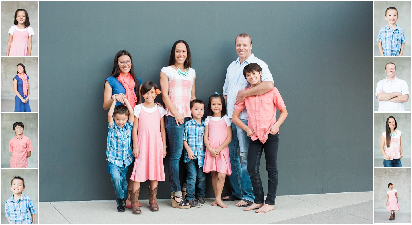 Southern California Large Family Photo Session