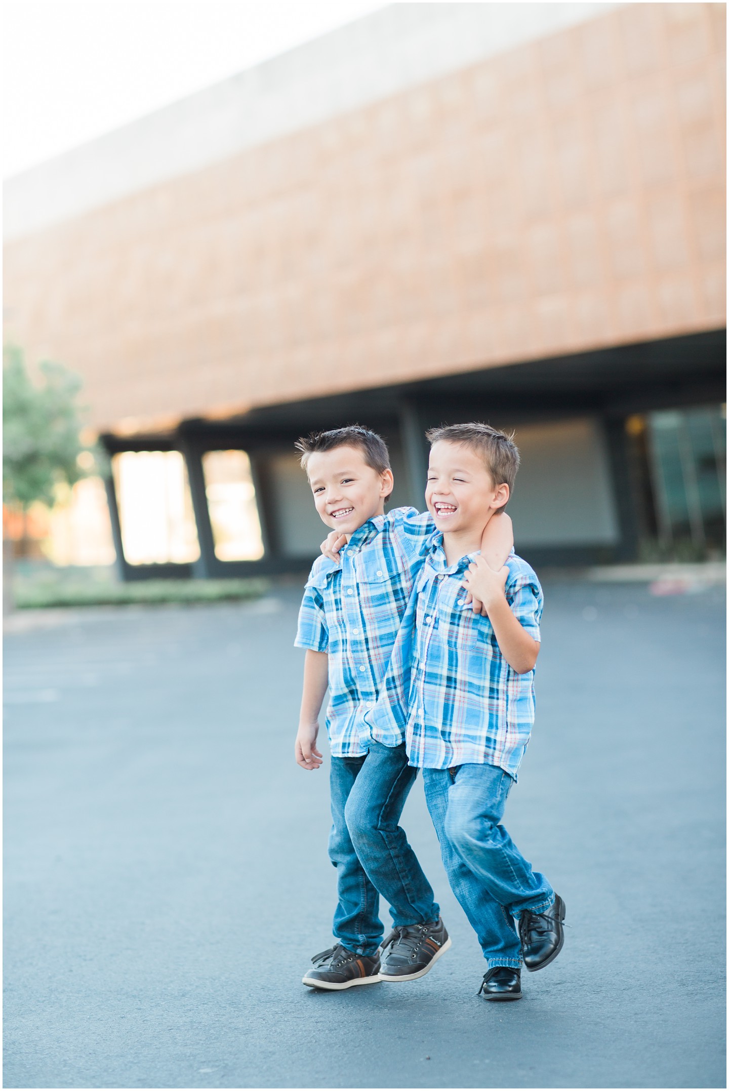 Twins Southern California Family Photo Session