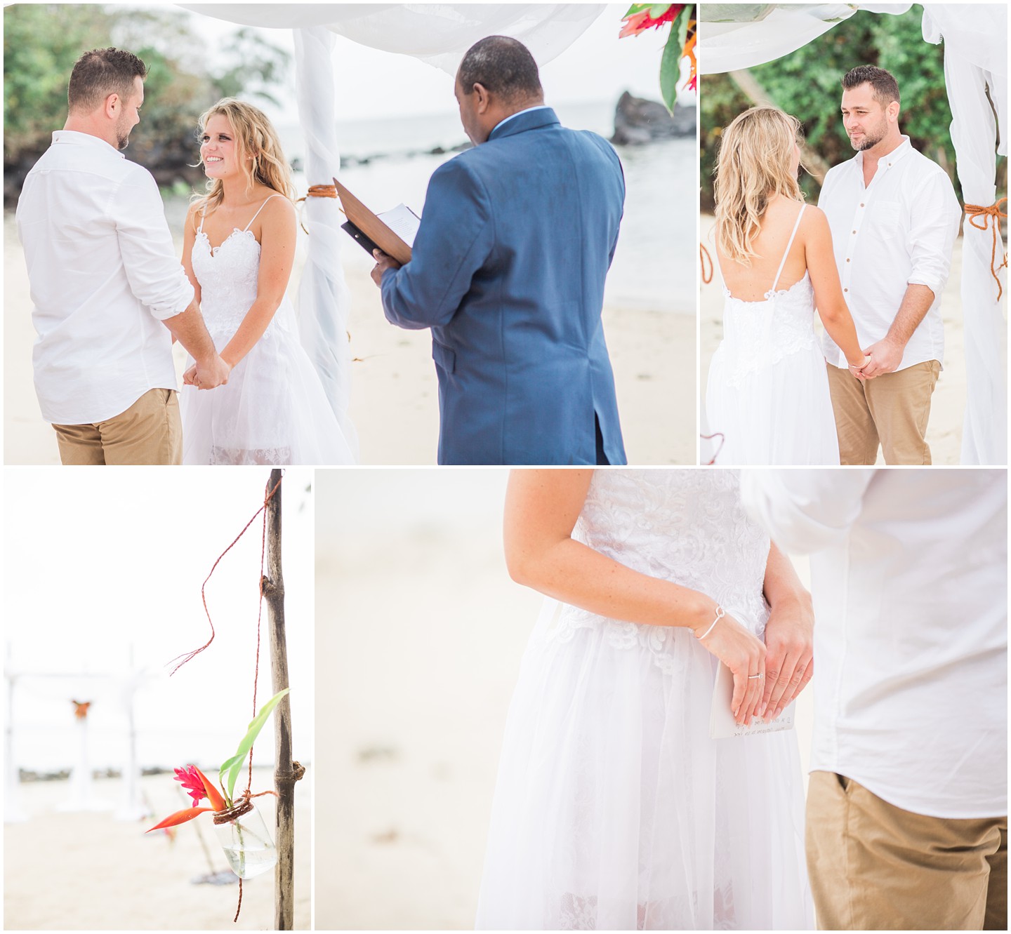 Royal Davui Elopement Ceremony Vows