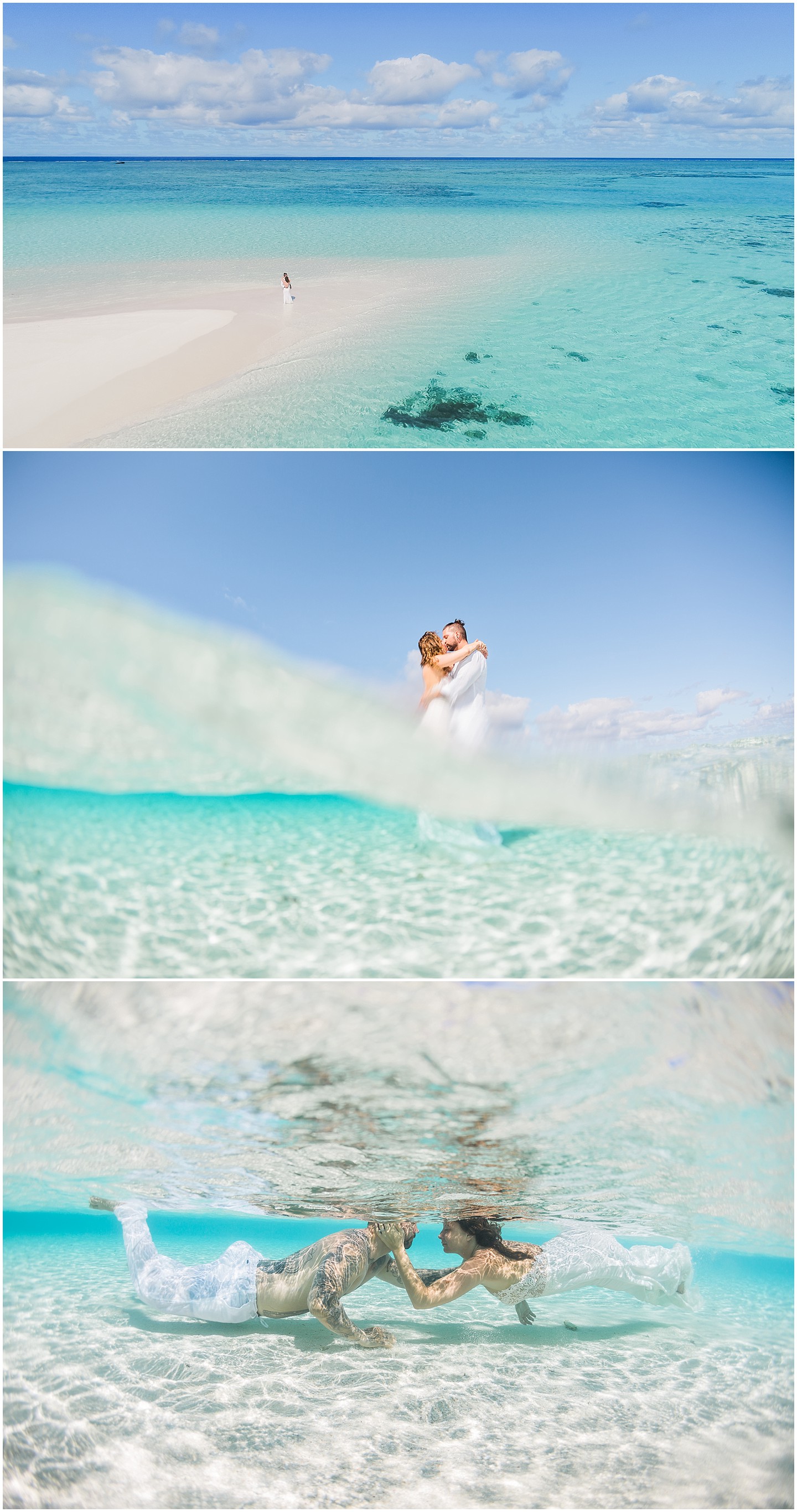Underwater Trash the Dress Session