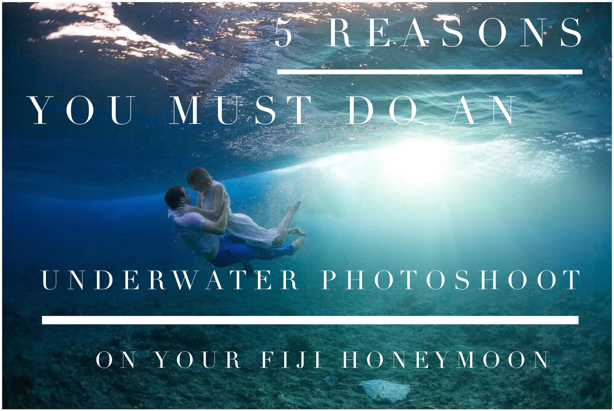 Fiji honeymoon photoshoot  