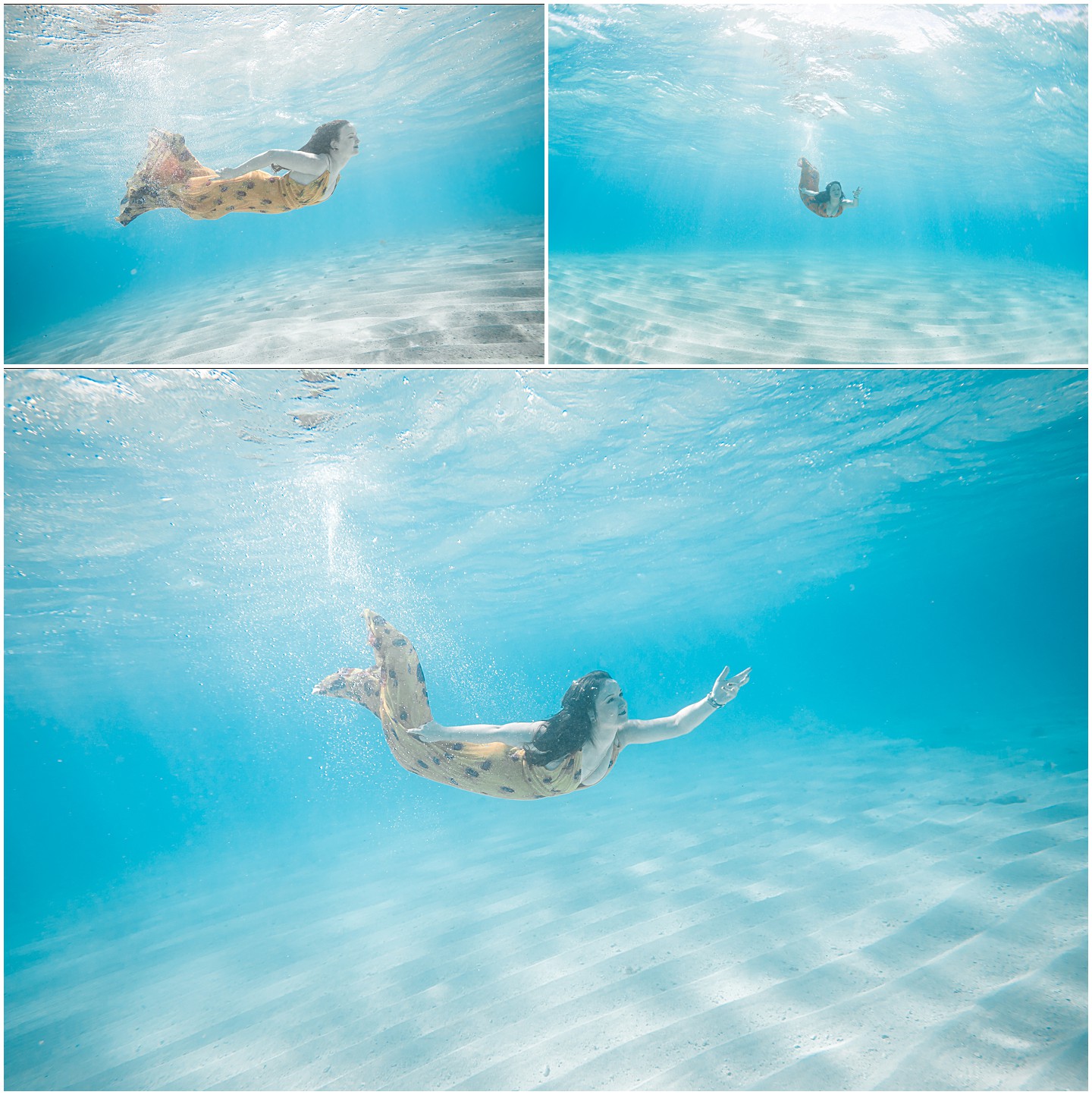Fiji Solo Underwater Portrait Session