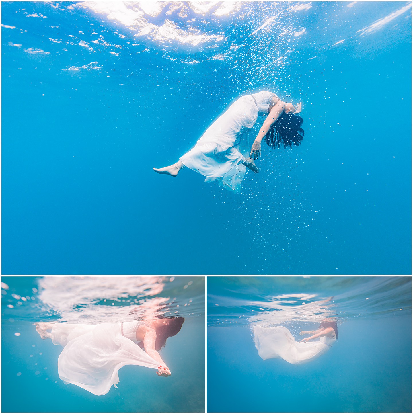 Solo Fiji Underwater Portrait Session