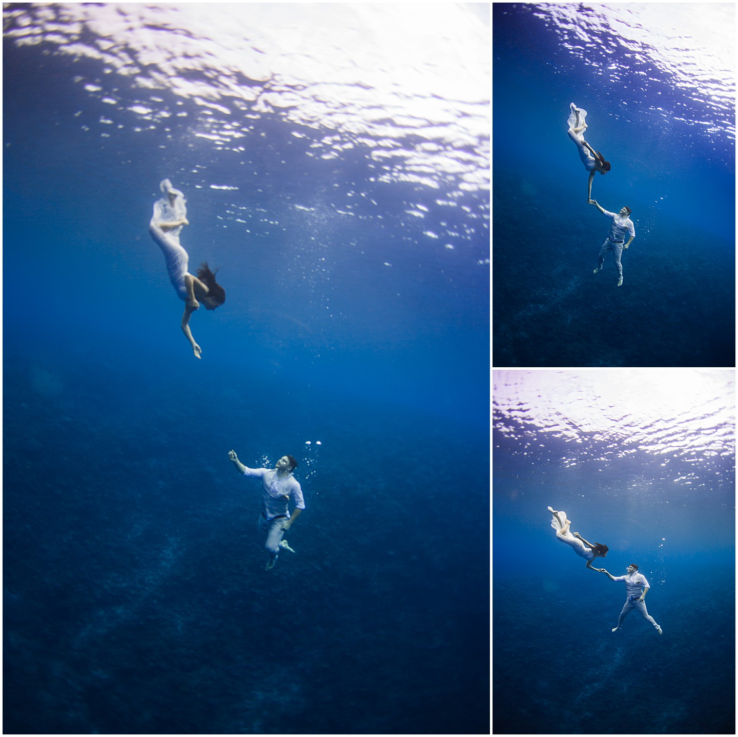 Epic Fiji Underwater Portrait Session
