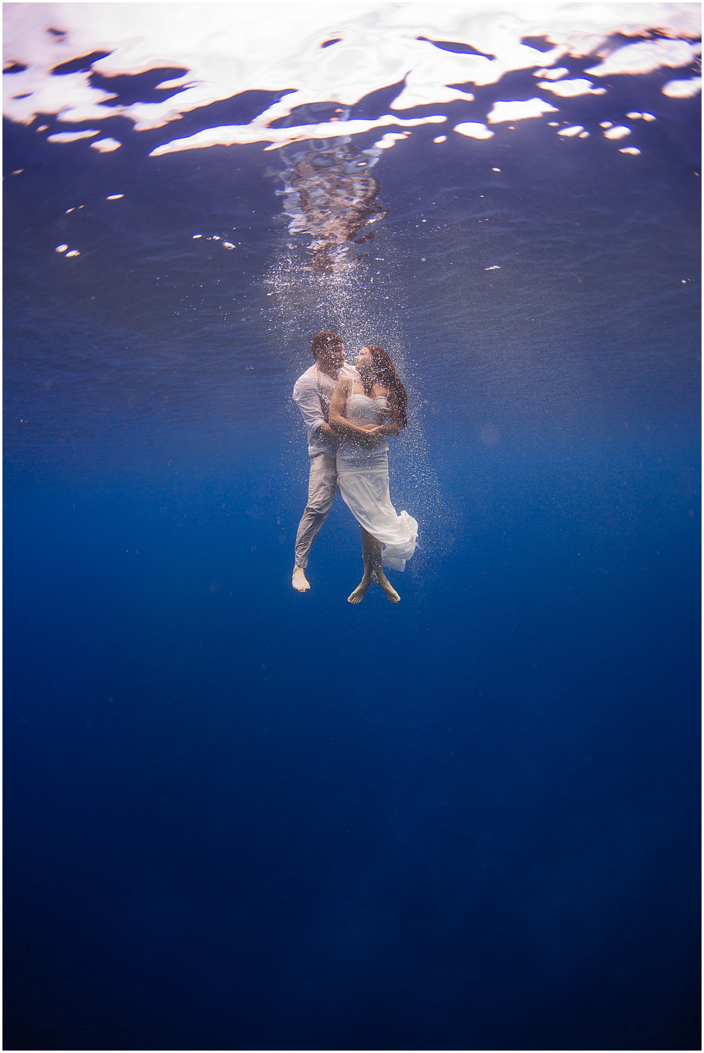 Fiji Ocean Underwater Portrait Session